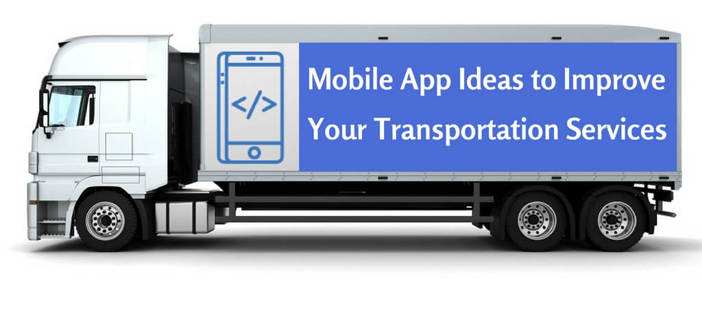 transportation mobile app development services